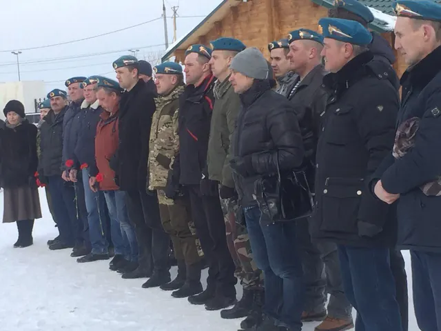 Памятный митинг в честь 6-й роты 104-го полка 76-й Псковской дивизии