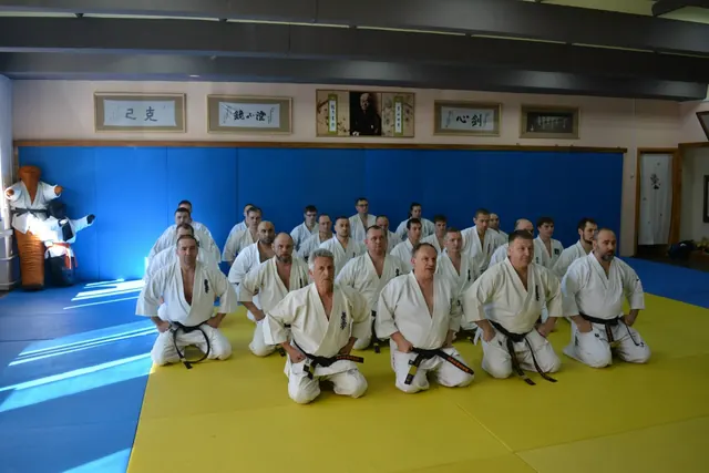 Дан-тест школы чёрных поясов Kyokushin (KWF)