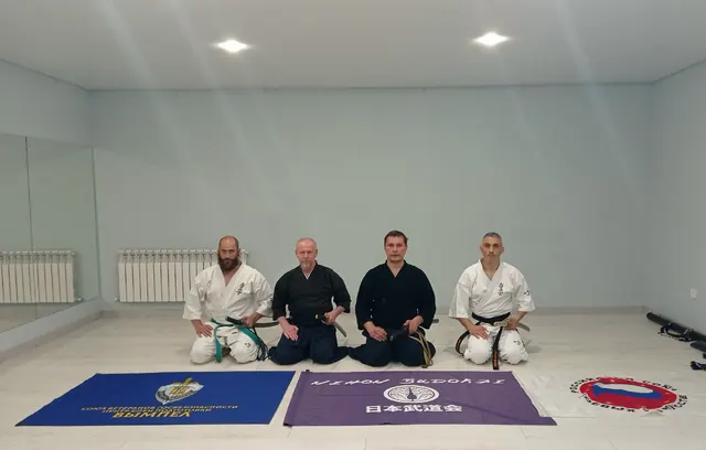 Семинар по иайдо и кюдо в Краснодаре и вручение статуса официального представительства